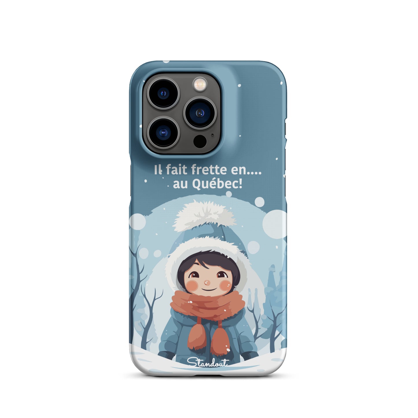 Hiver Québec Snap case for iPhone®