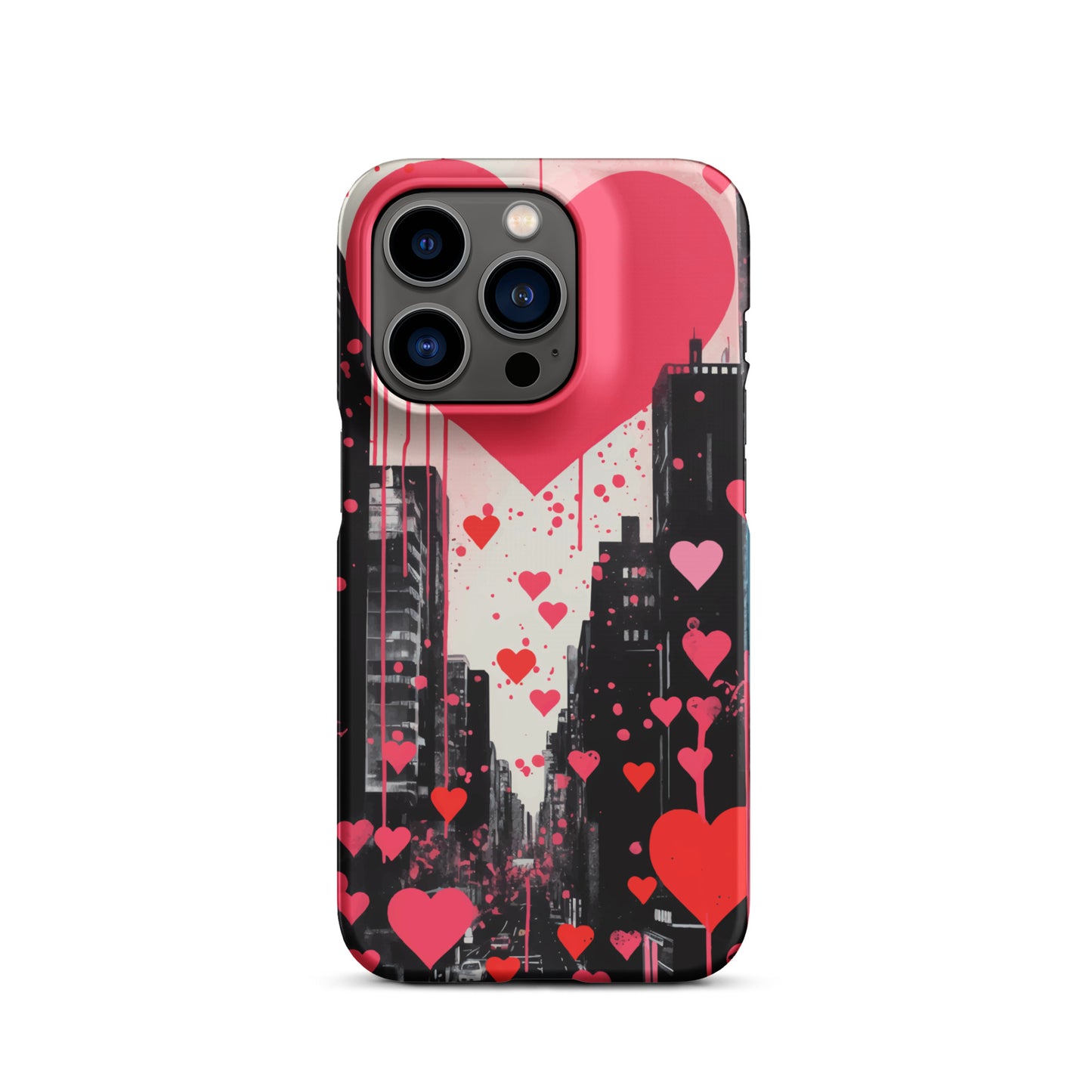 Hearts in the city  Snap case for iPhone®