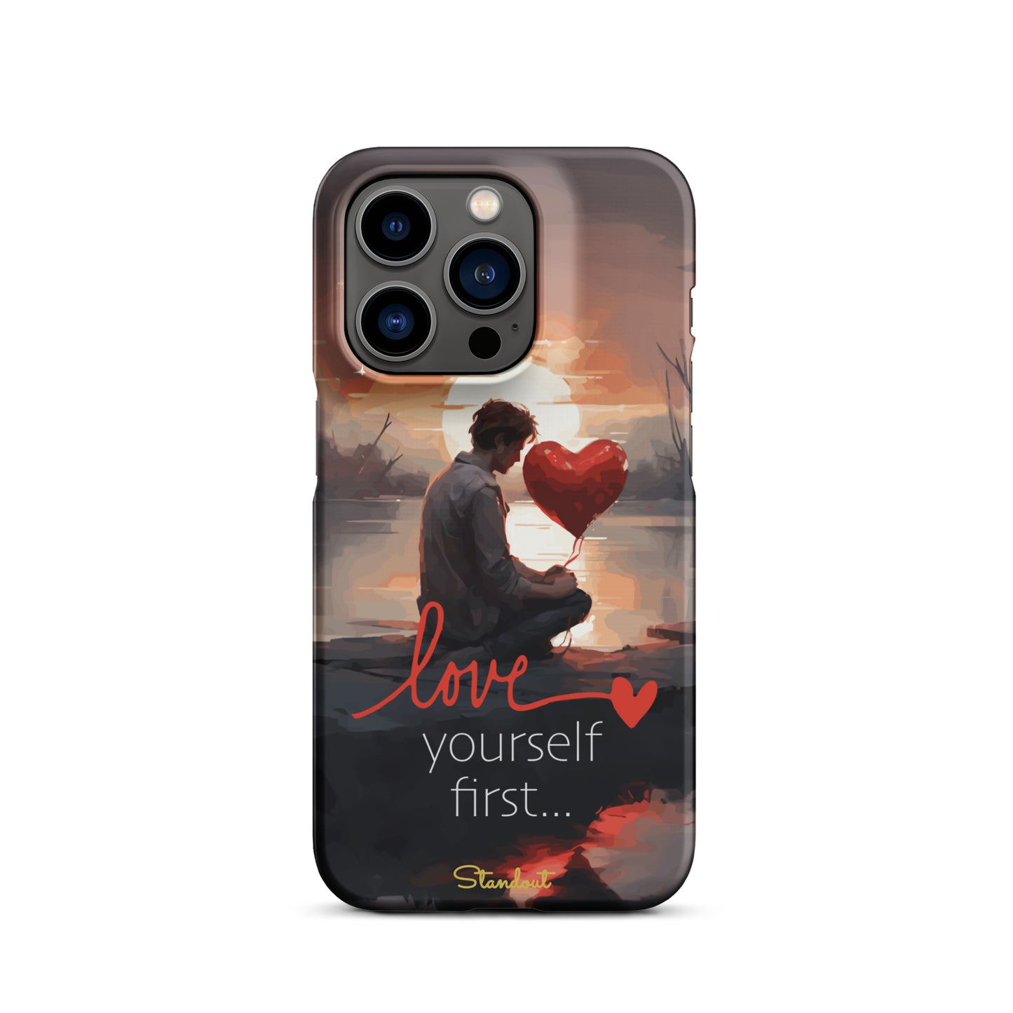 Love yourself Snap case for iPhone®