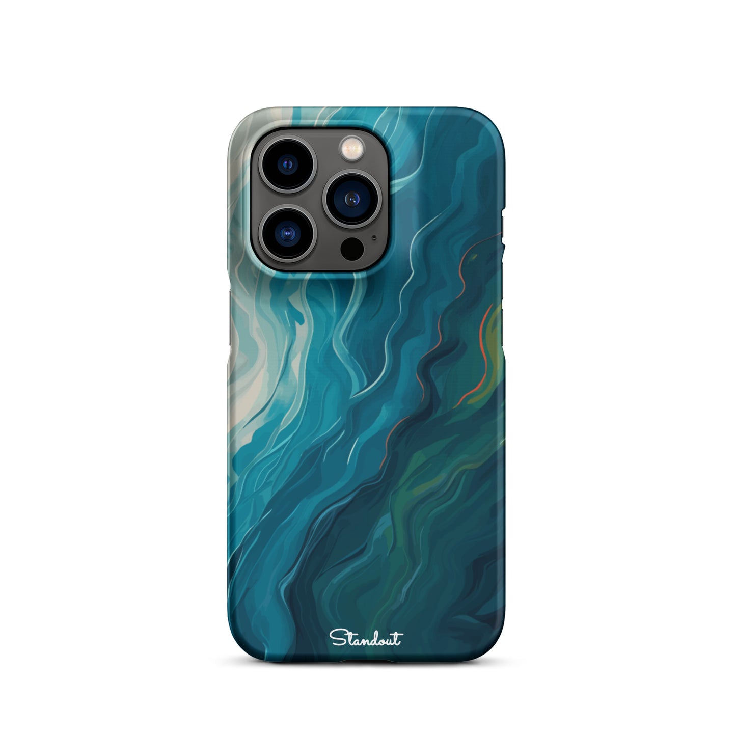 Liquid Blue Snap case for iPhone®