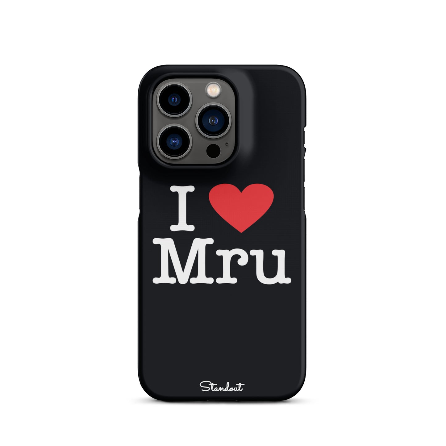 I love Mru original Snap case for iPhone®