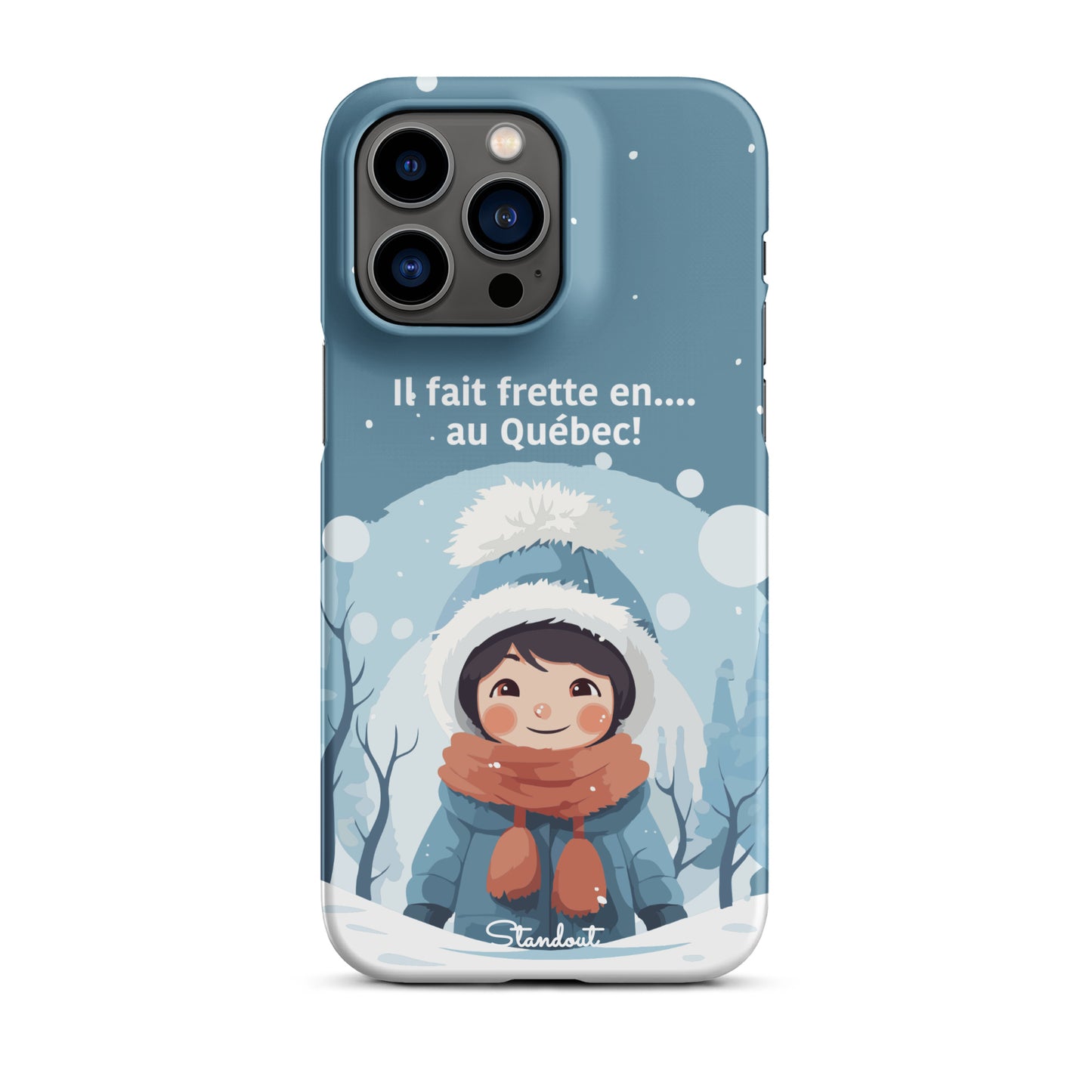 Hiver Québec Snap case for iPhone®