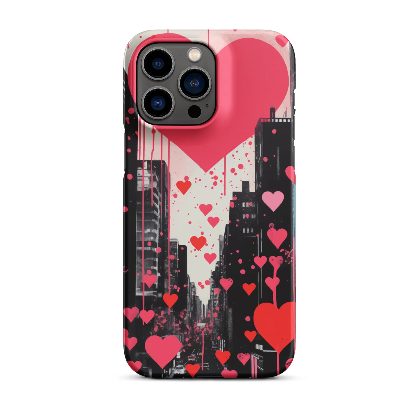 Hearts in the city  Snap case for iPhone®