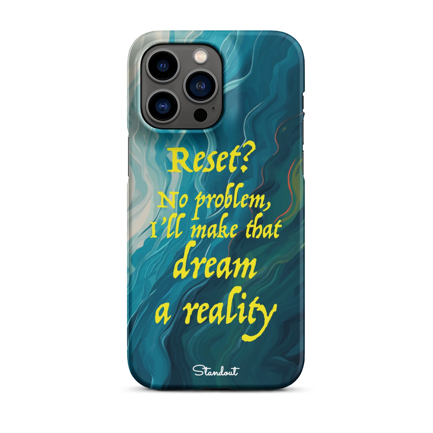 Reset in Life Snap case for iPhone®