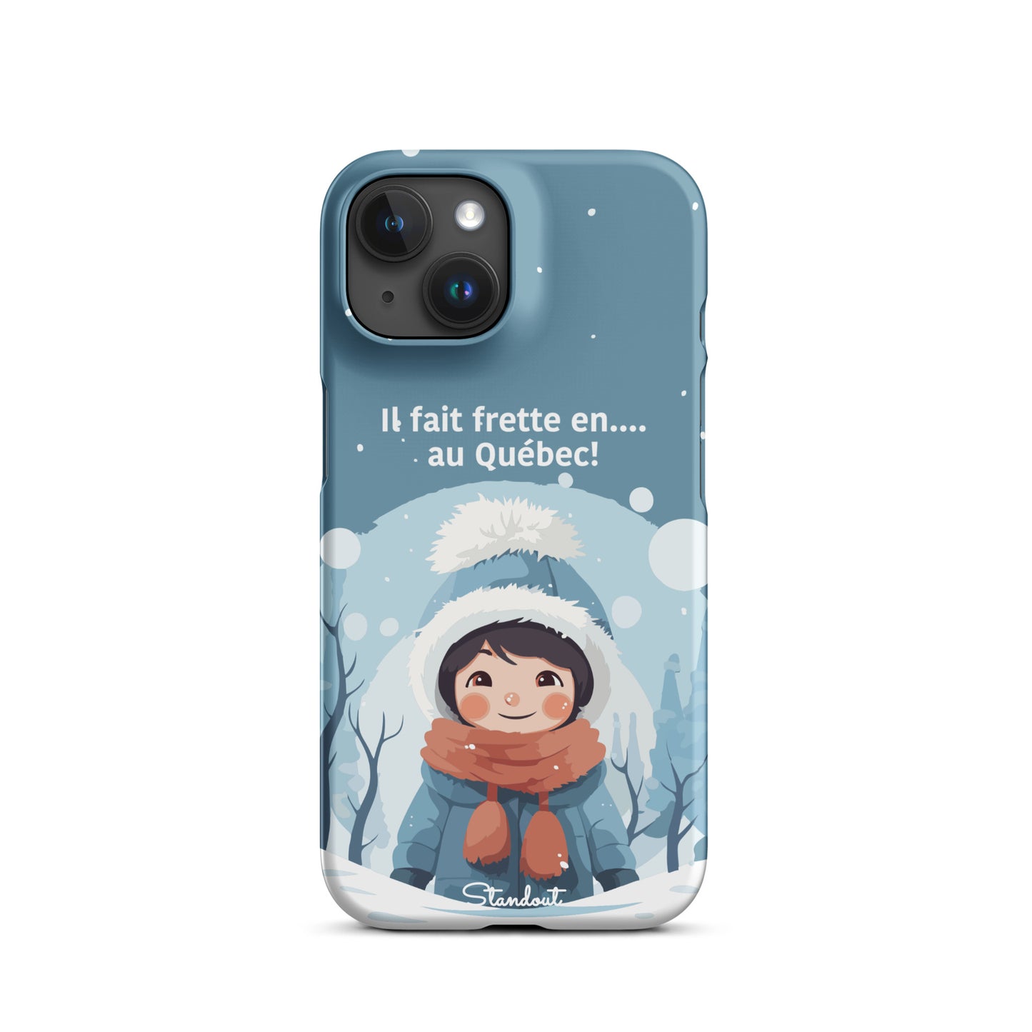 Hiver Québec Snap case for iPhone®