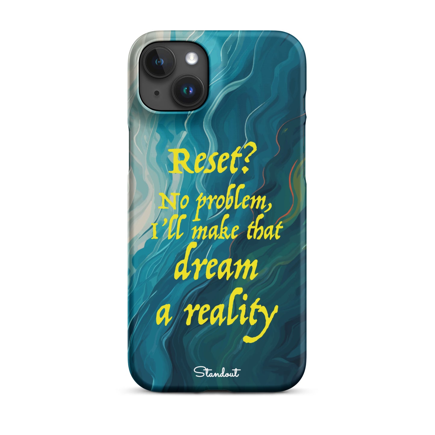 Reset in Life Snap case for iPhone®