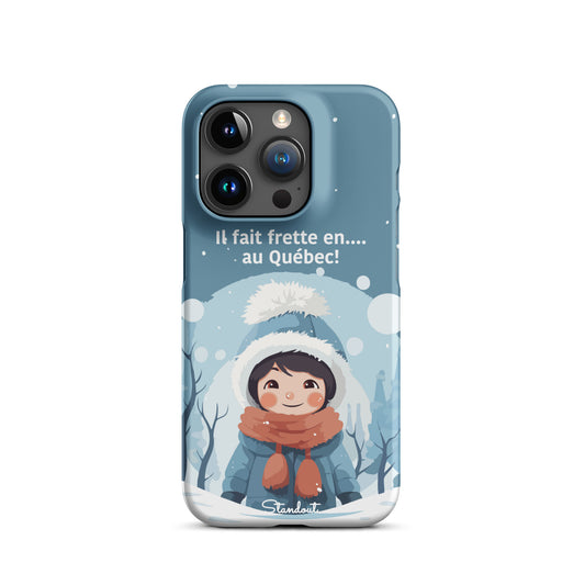 Hiver Québec Snap case for iPhone®