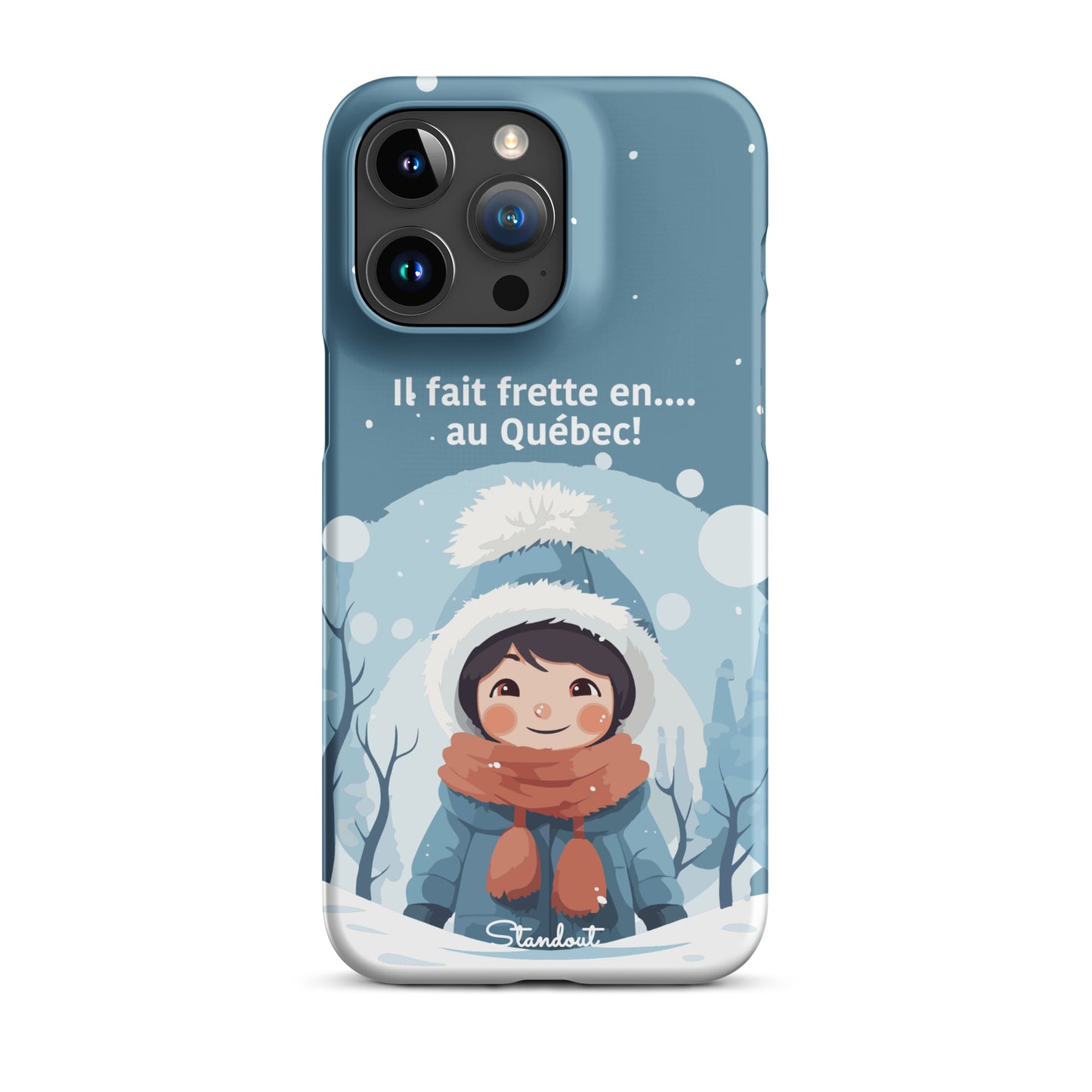 Hiver Québec Snap case for iPhone®