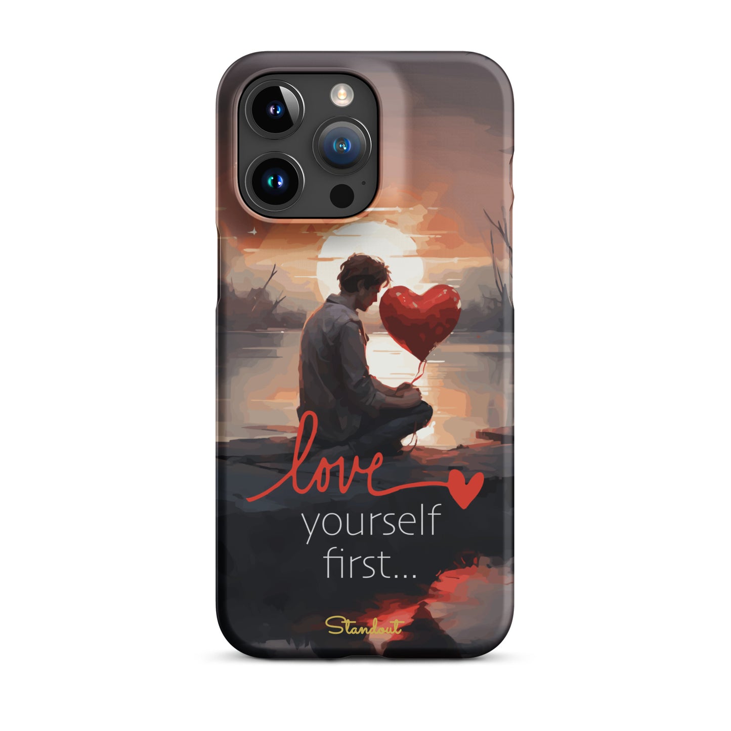 Love yourself Snap case for iPhone®