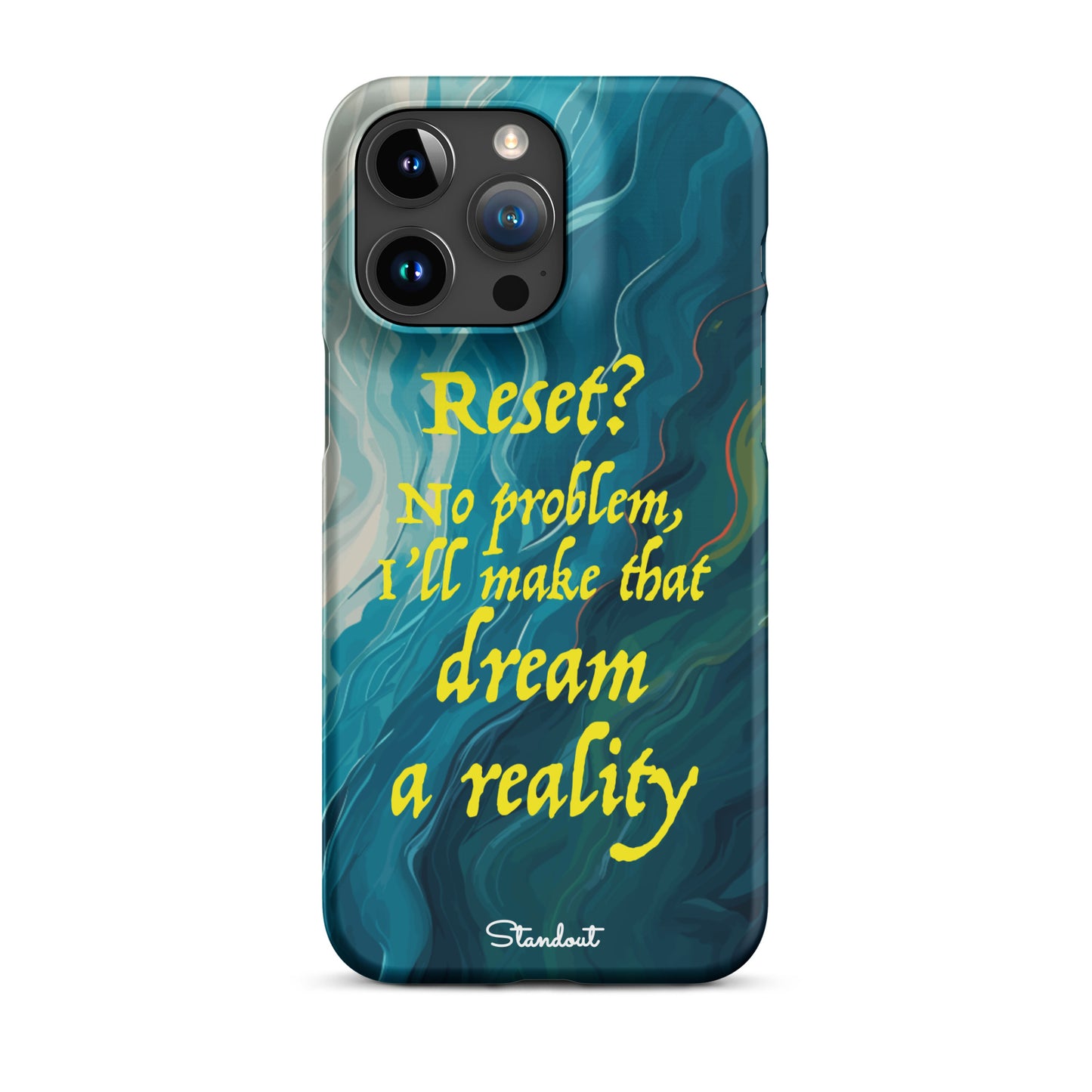 Reset in Life Snap case for iPhone®