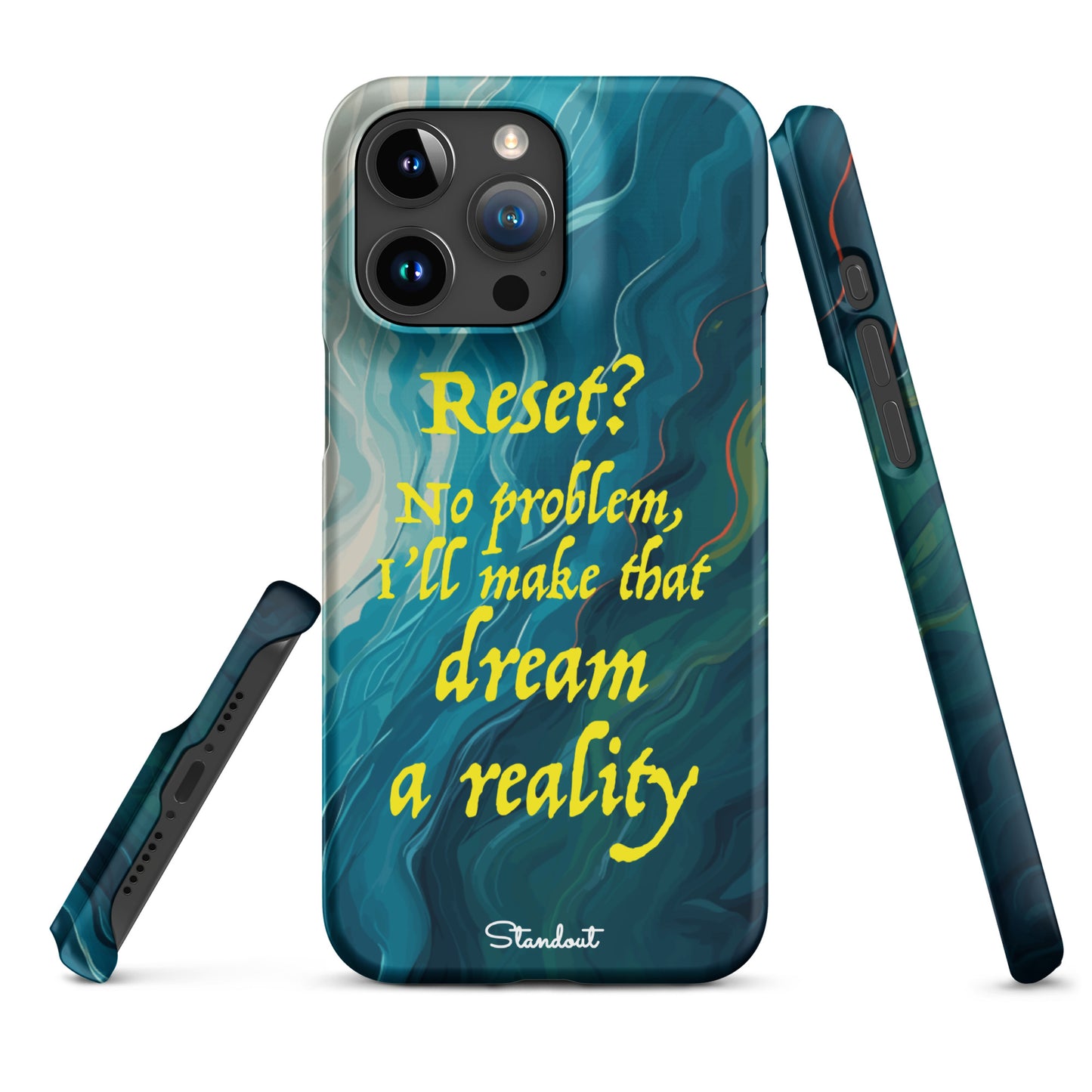 Reset in Life Snap case for iPhone®