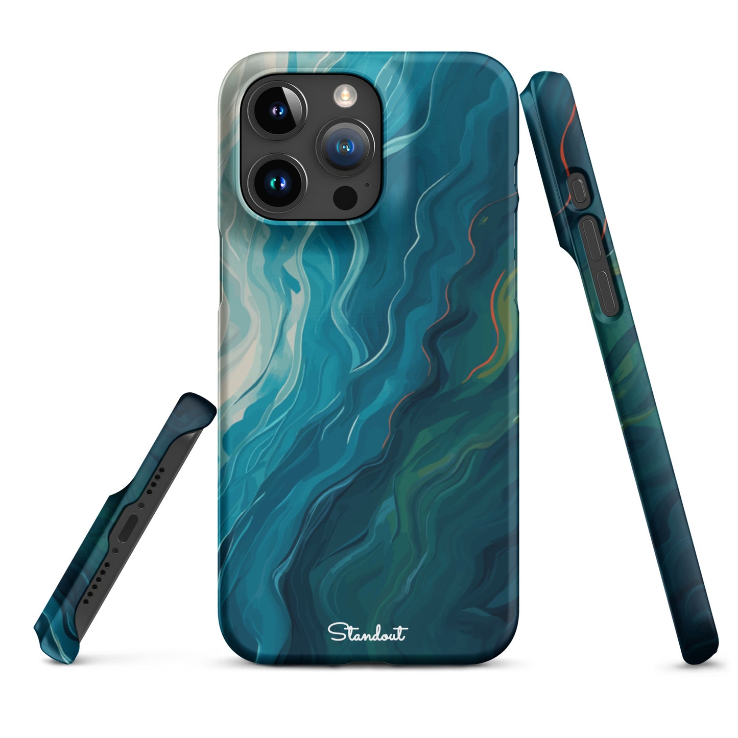 Liquid Blue Snap case for iPhone®