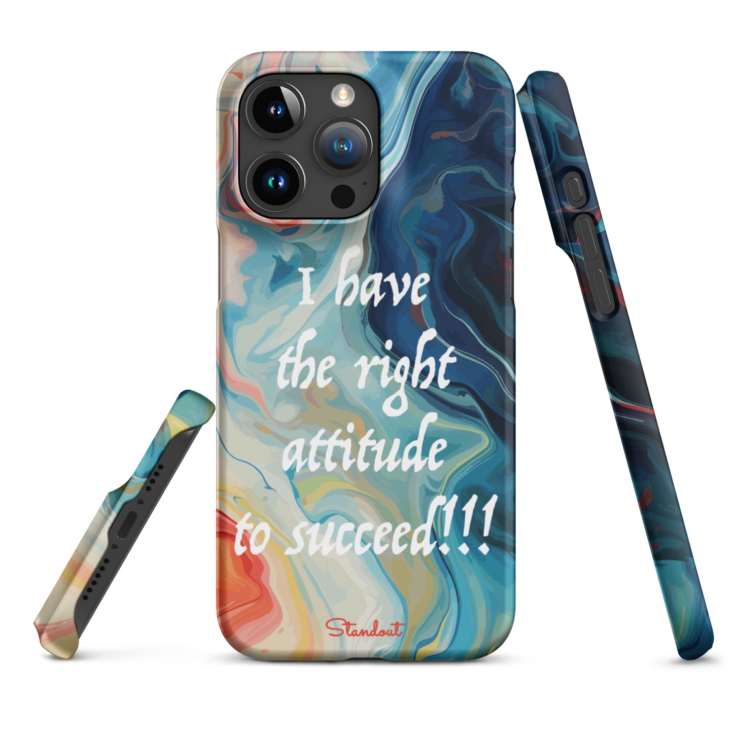 The right attitude Snap case for iPhone®