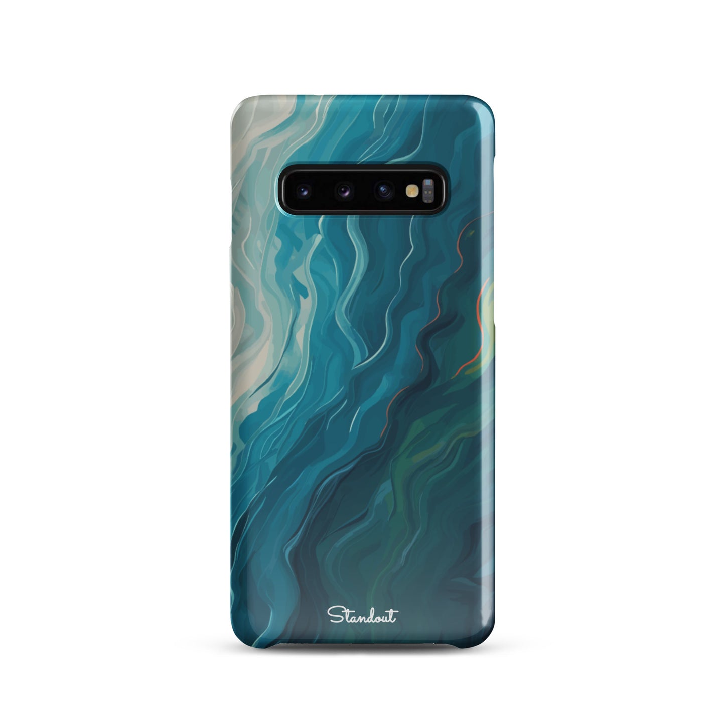 Liquid Blue Snap case for Samsung®