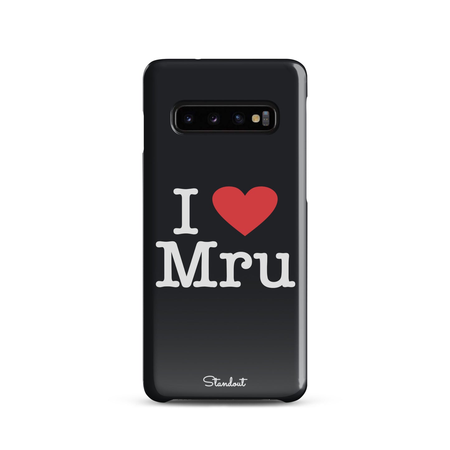 I love Mru original Snap case for Samsung®