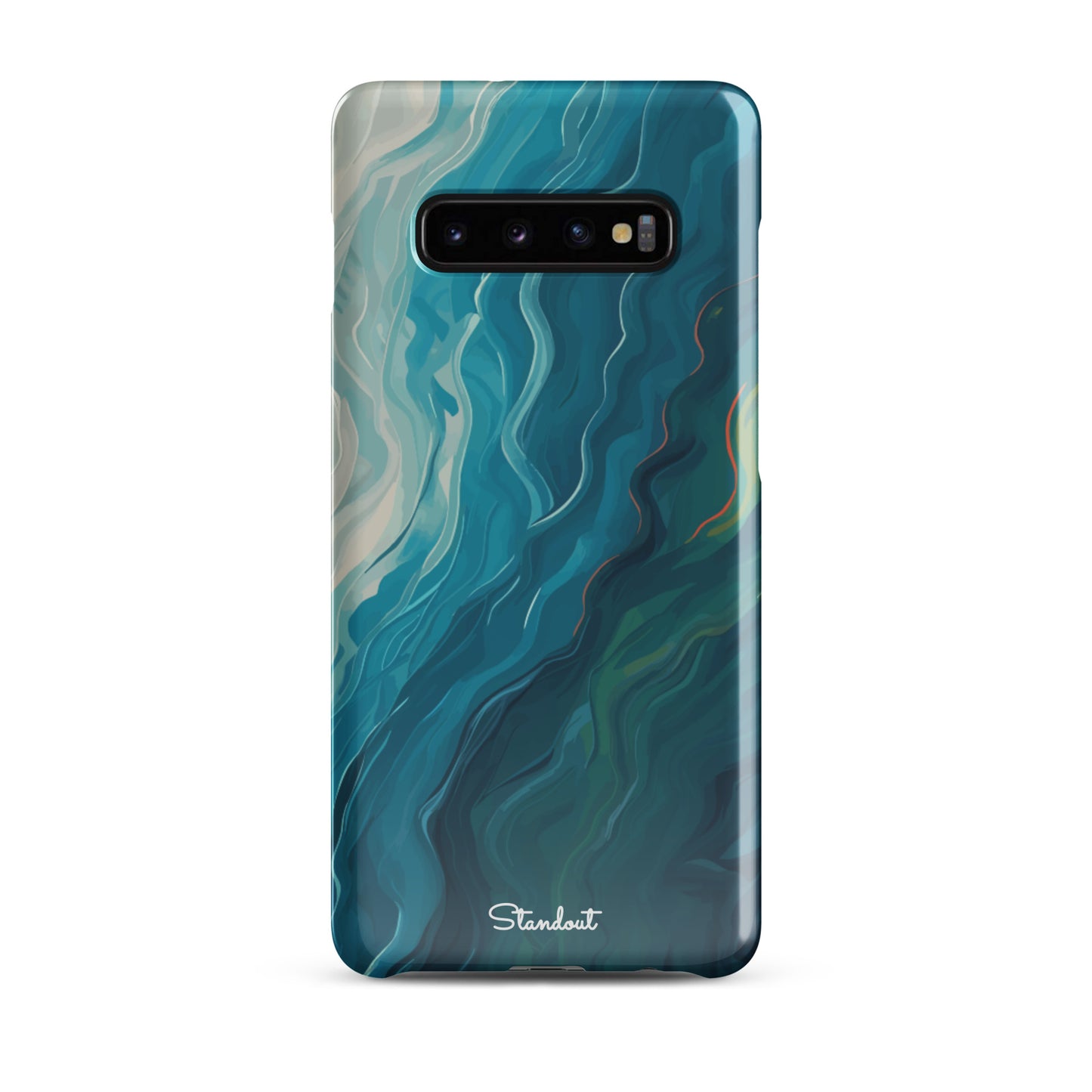 Liquid Blue Snap case for Samsung®