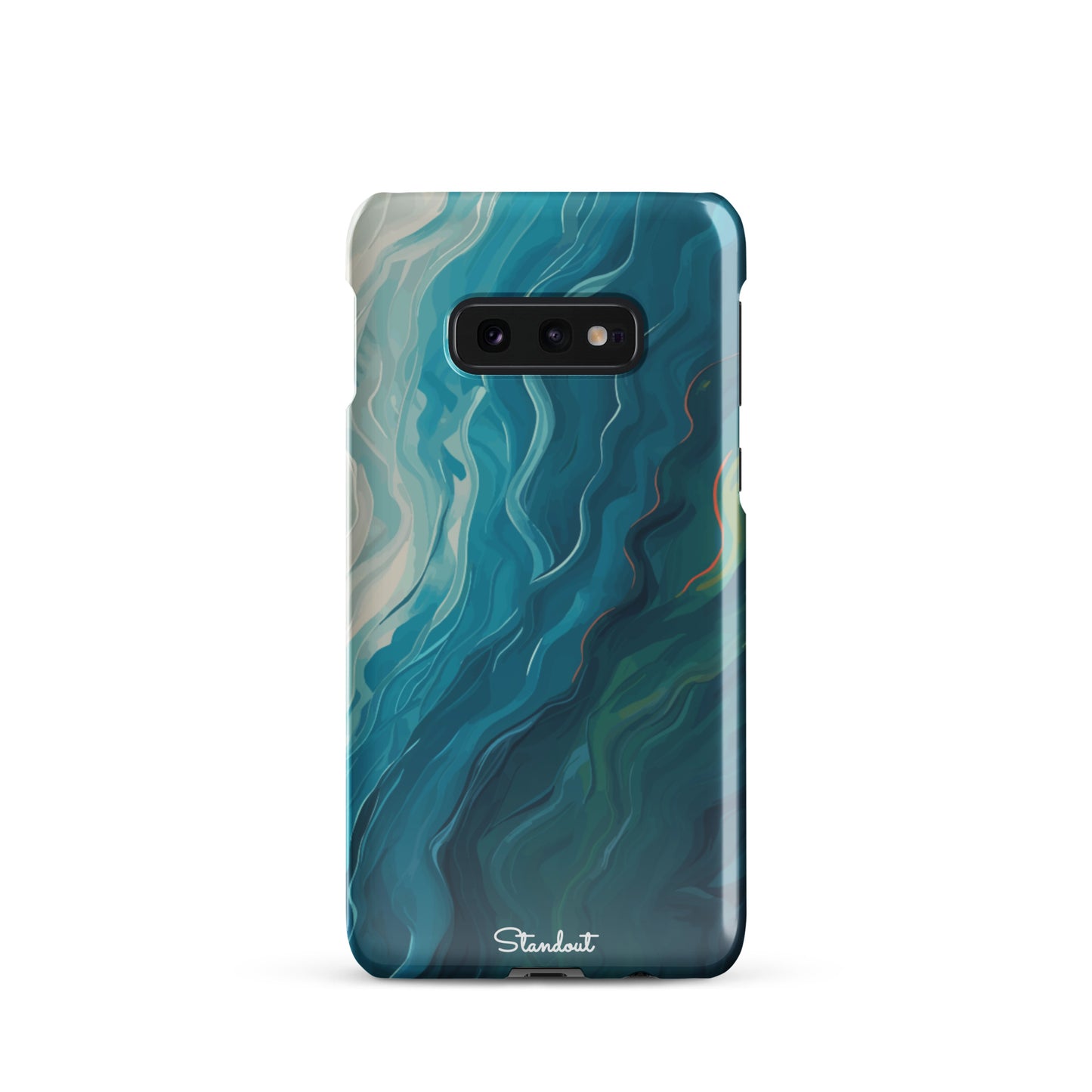 Liquid Blue Snap case for Samsung®