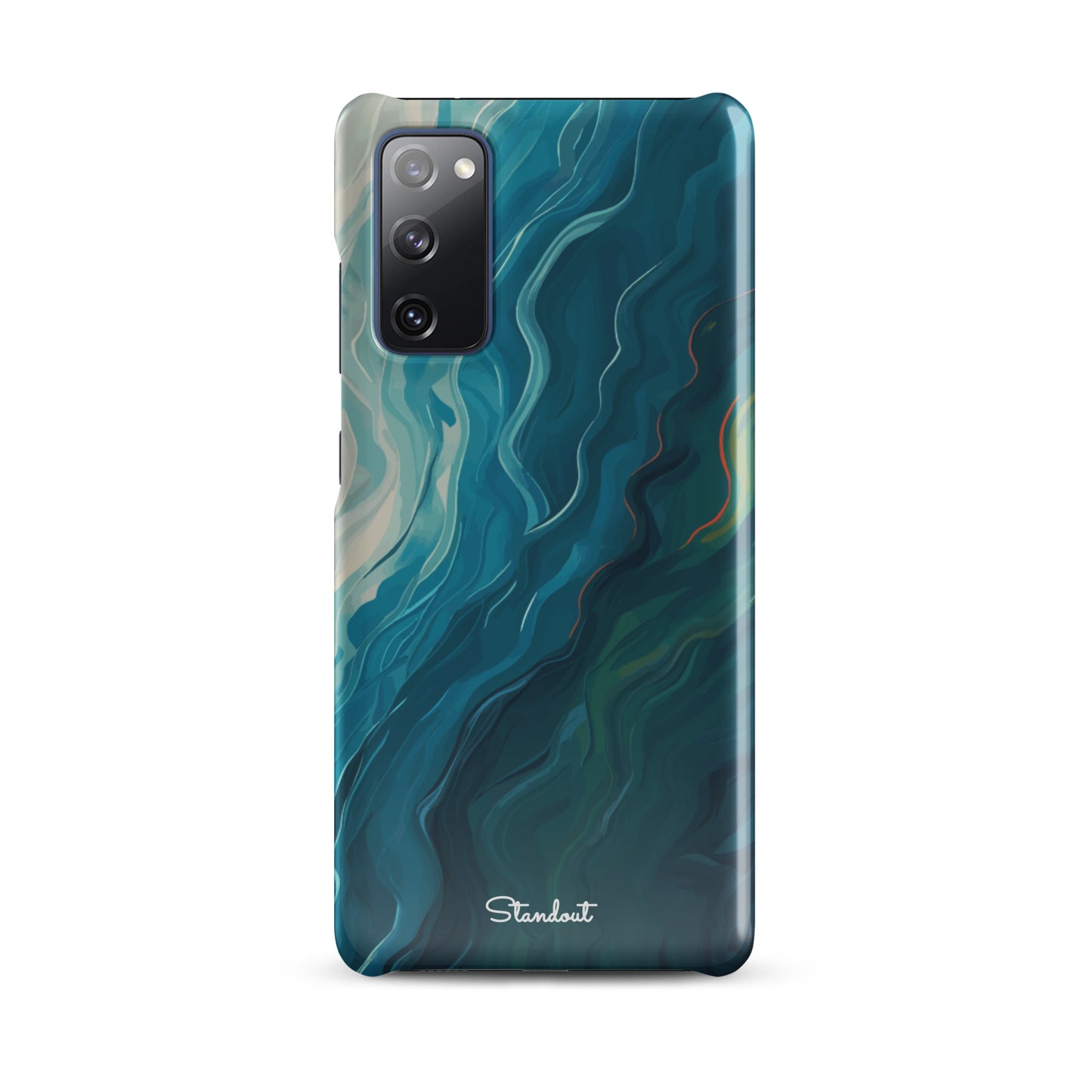 Liquid Blue Snap case for Samsung®