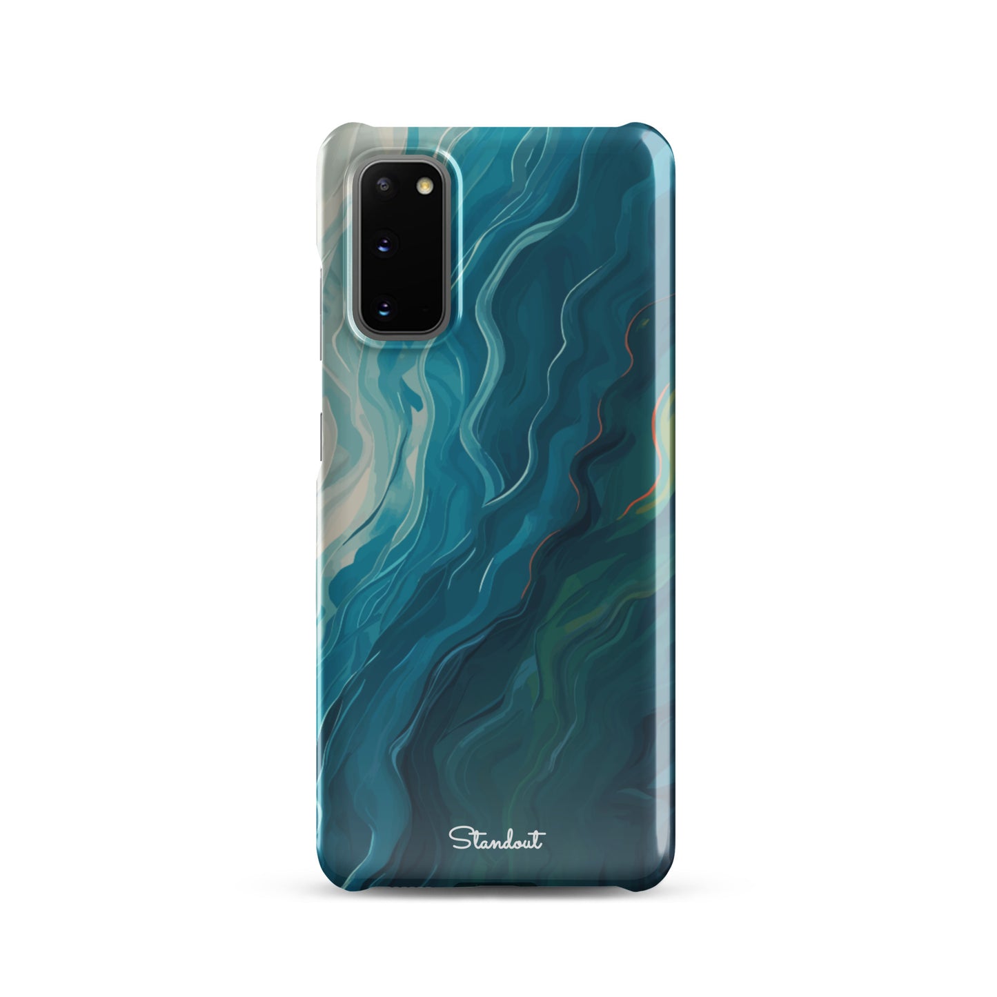 Liquid Blue Snap case for Samsung®