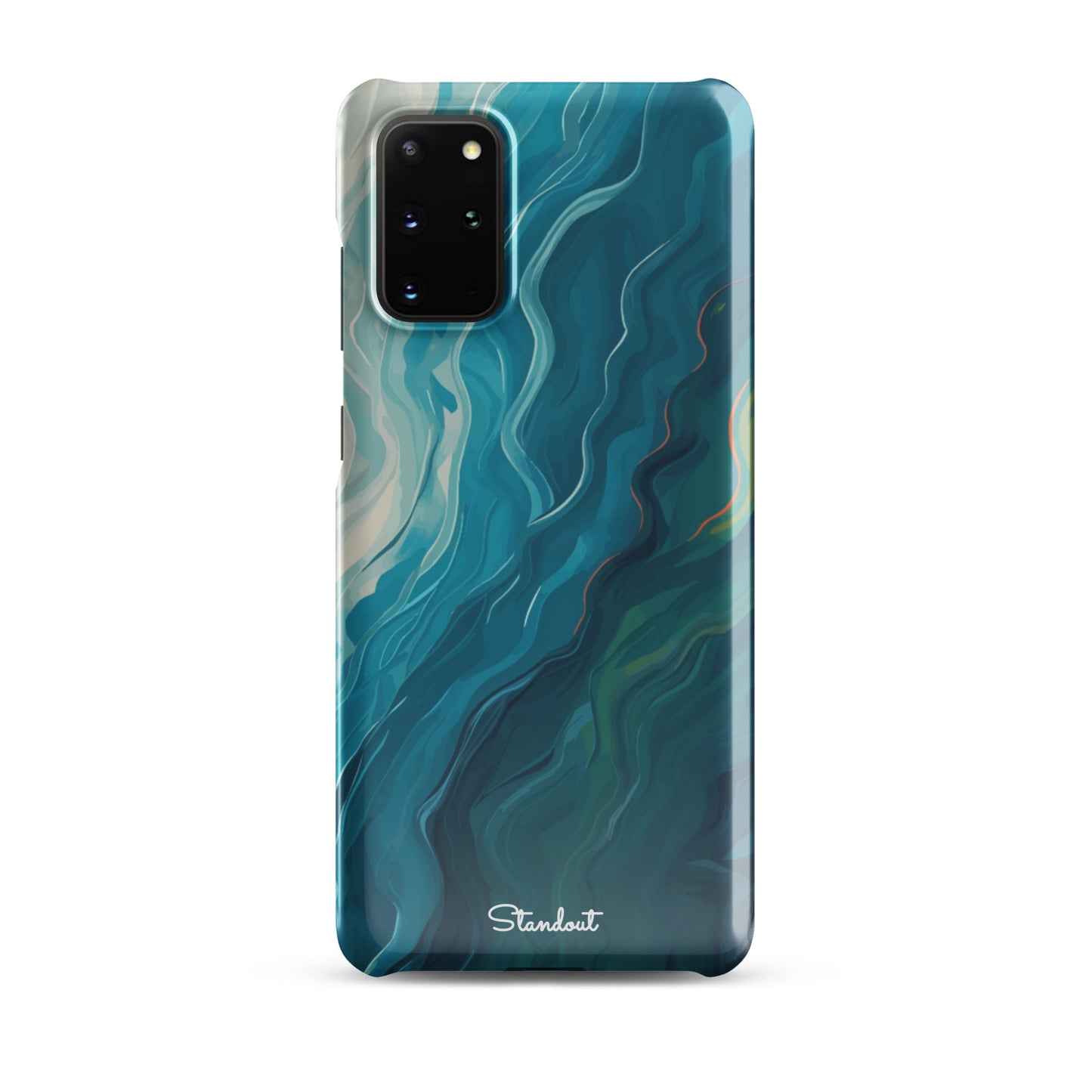 Liquid Blue Snap case for Samsung®