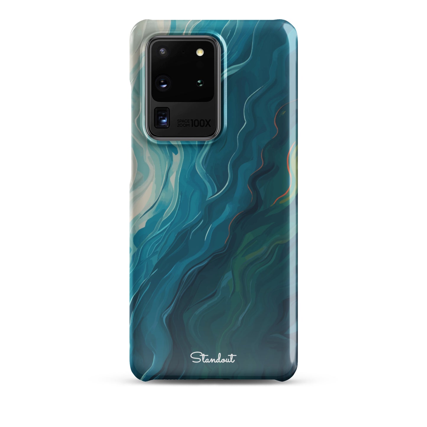 Liquid Blue Snap case for Samsung®