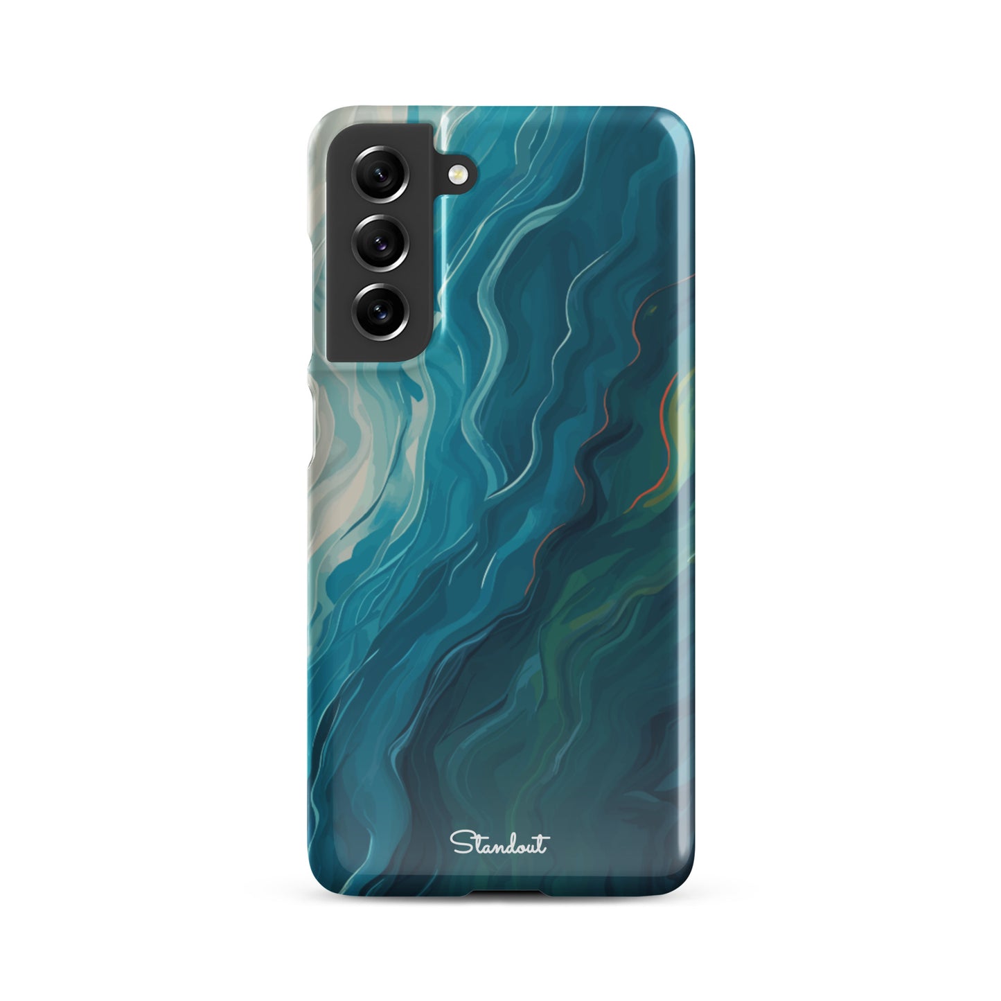 Liquid Blue Snap case for Samsung®