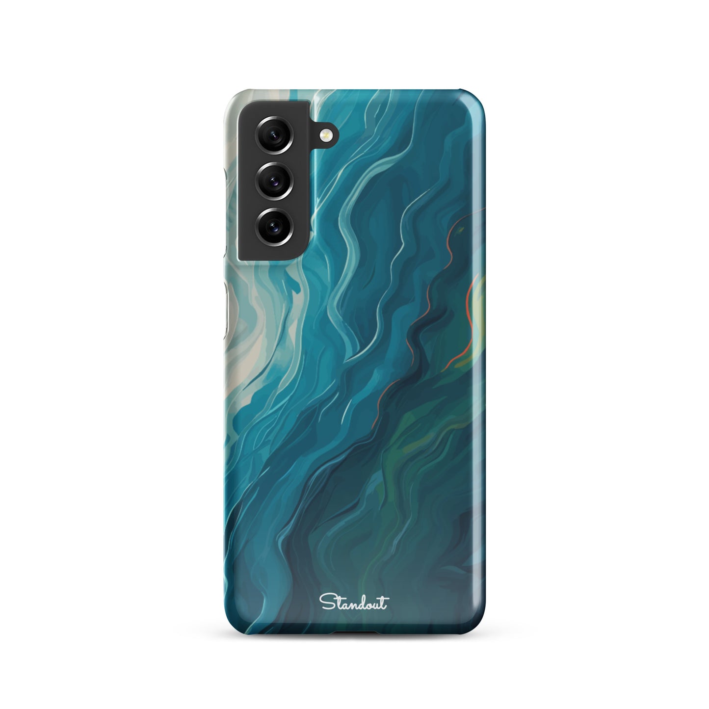 Liquid Blue Snap case for Samsung®