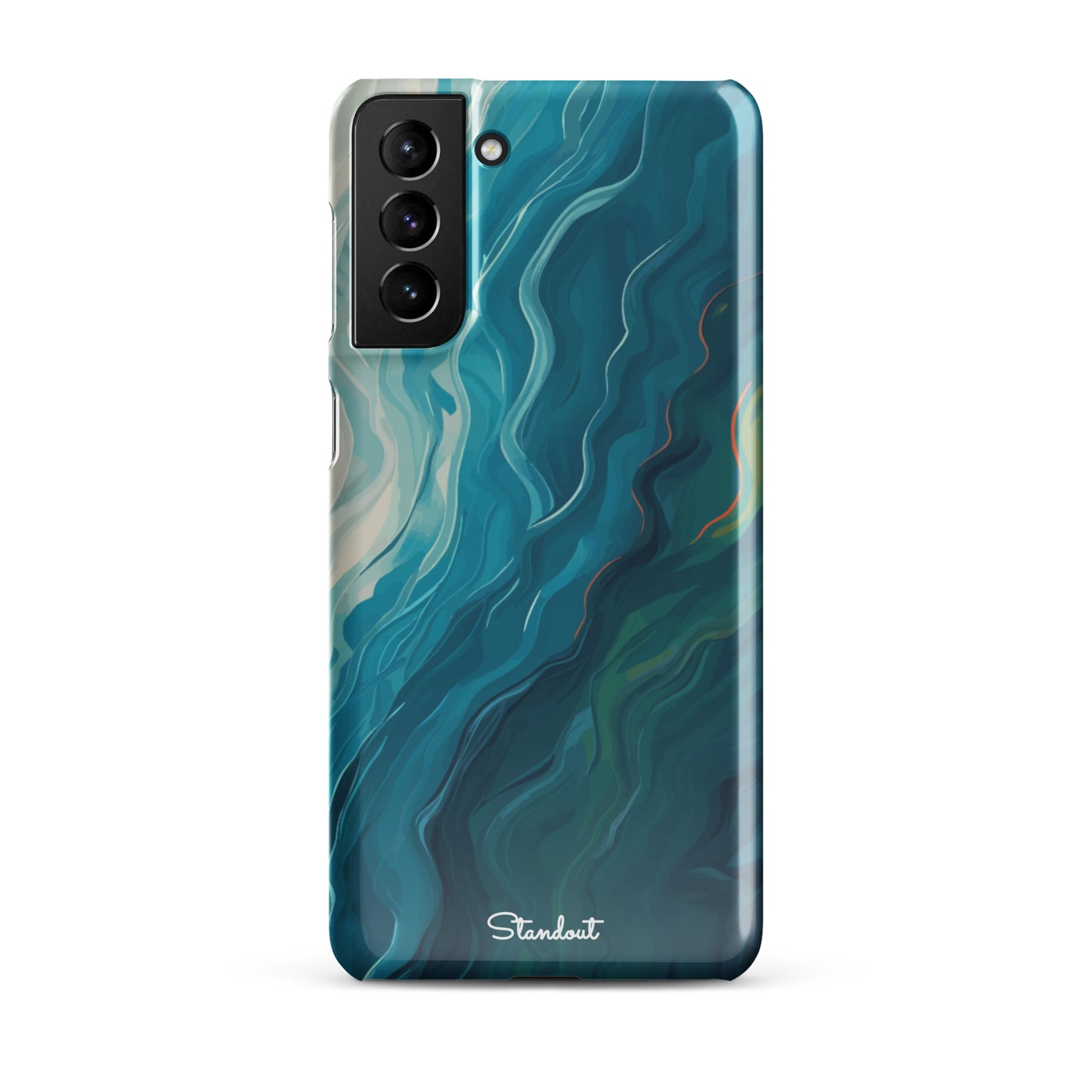 Liquid Blue Snap case for Samsung®