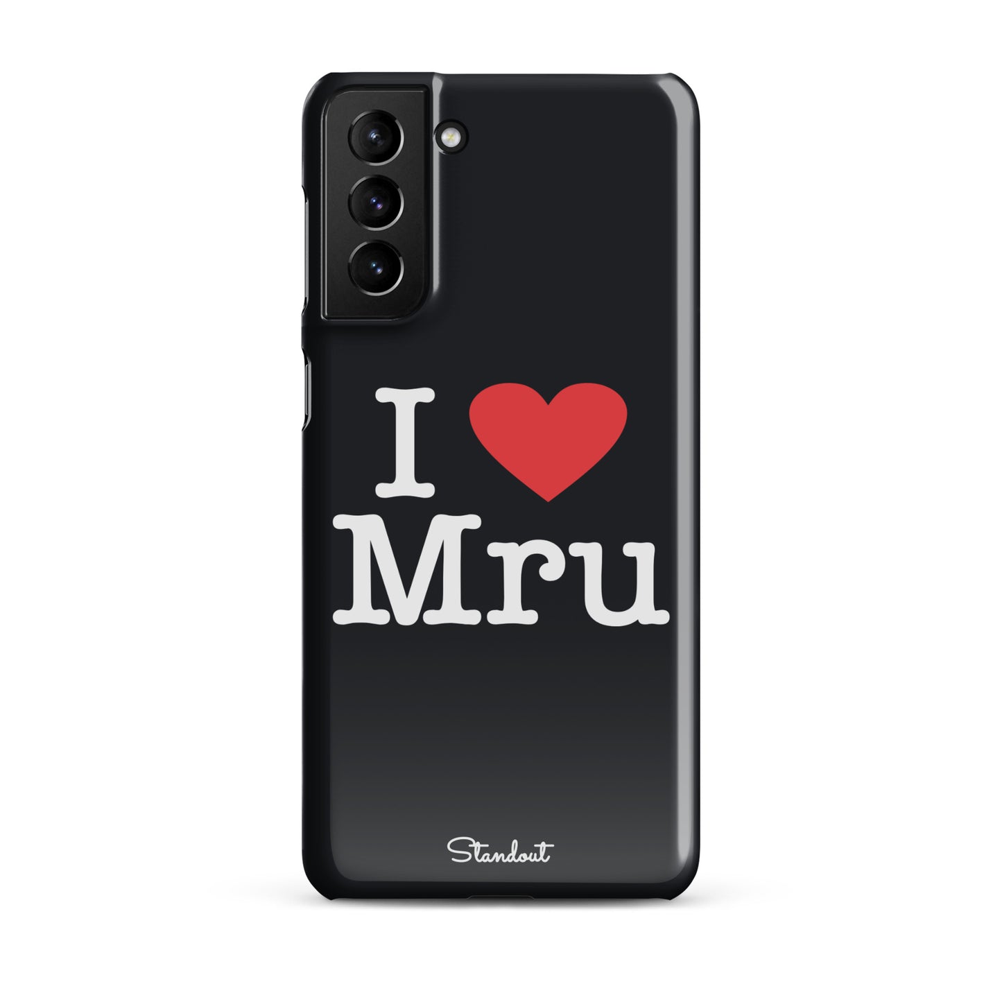 I love Mru original Snap case for Samsung®