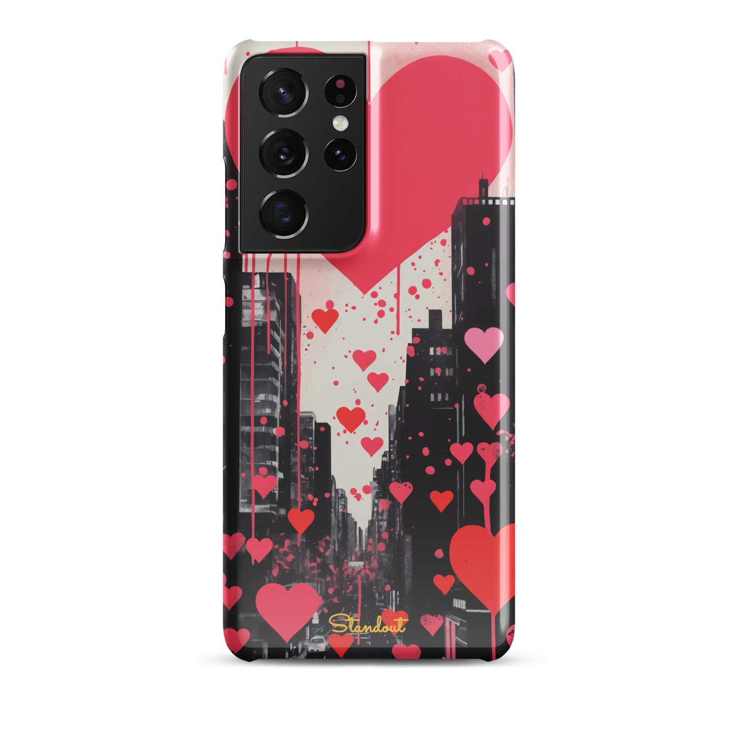 Hearts in the city  Snap case for Samsung®