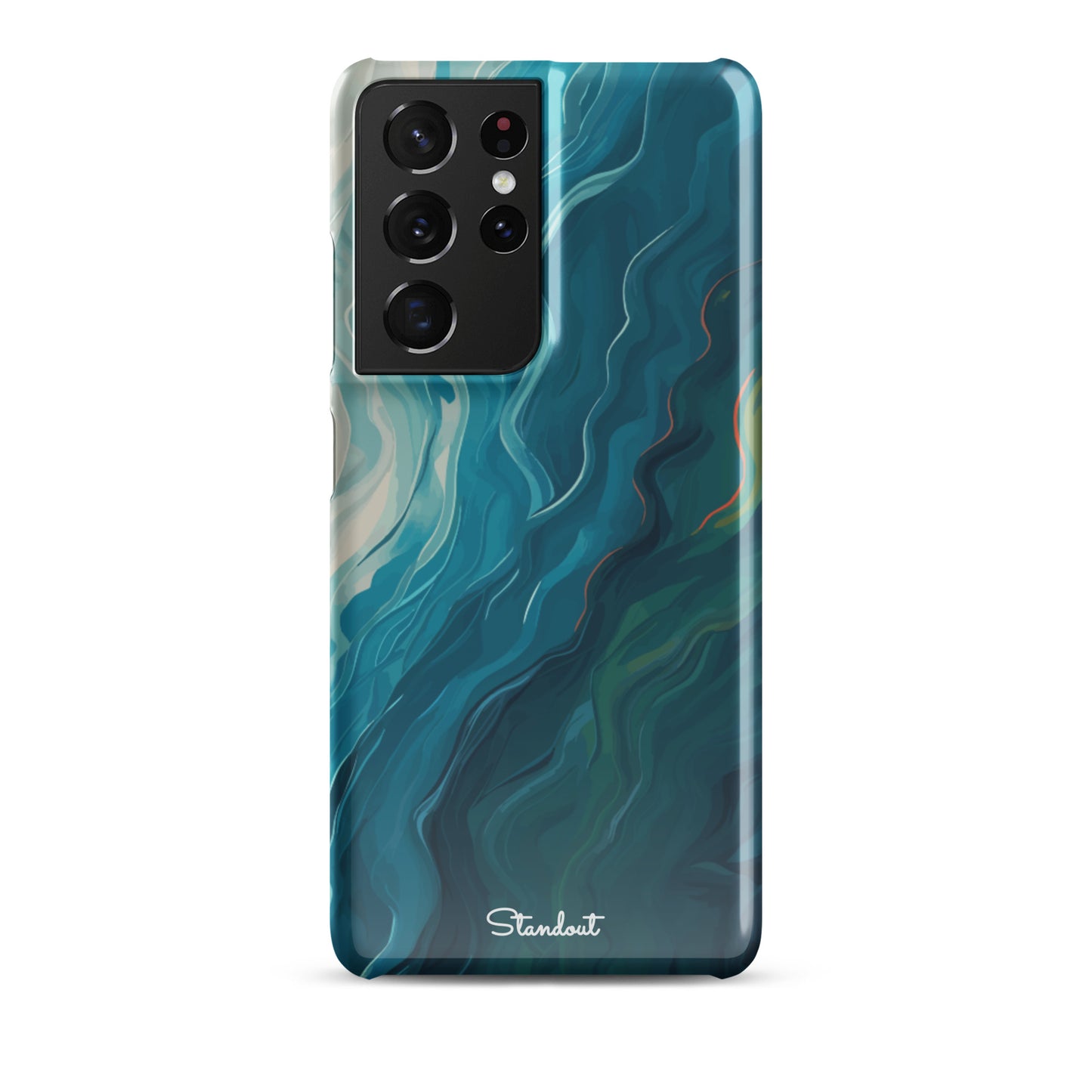 Liquid Blue Snap case for Samsung®