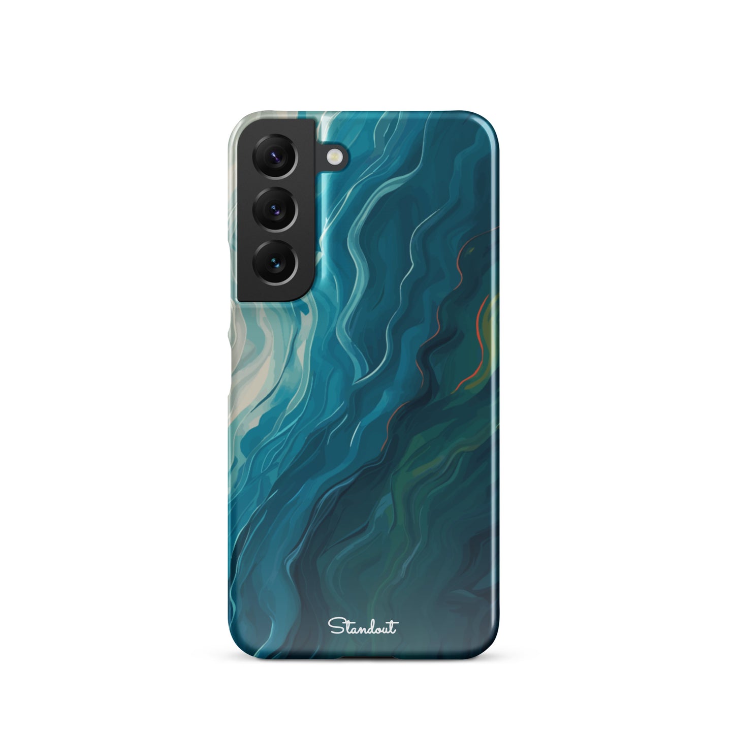 Liquid Blue Snap case for Samsung®