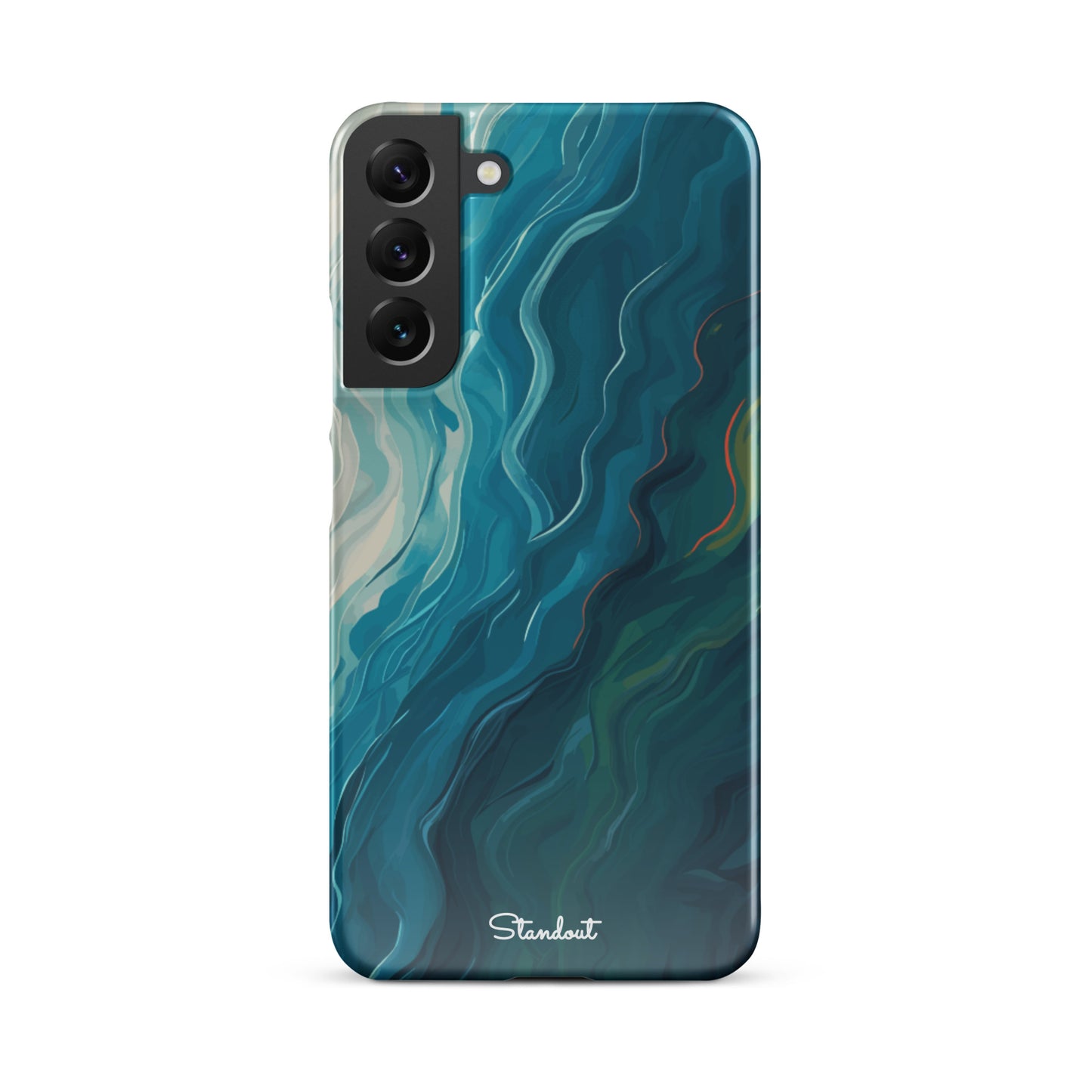 Liquid Blue Snap case for Samsung®