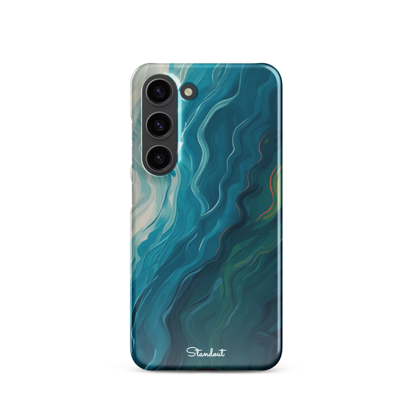 Liquid Blue Snap case for Samsung®