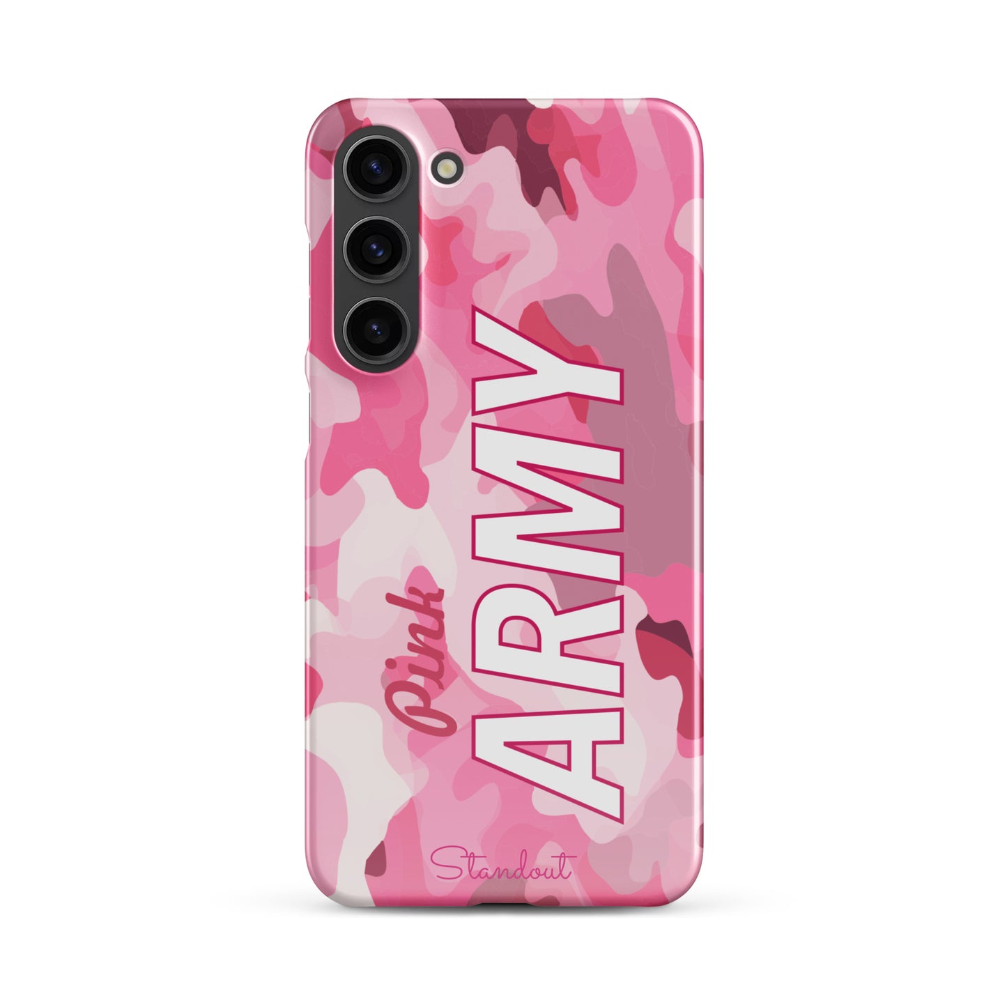 Pink Army Snap case for Samsung® SCS087