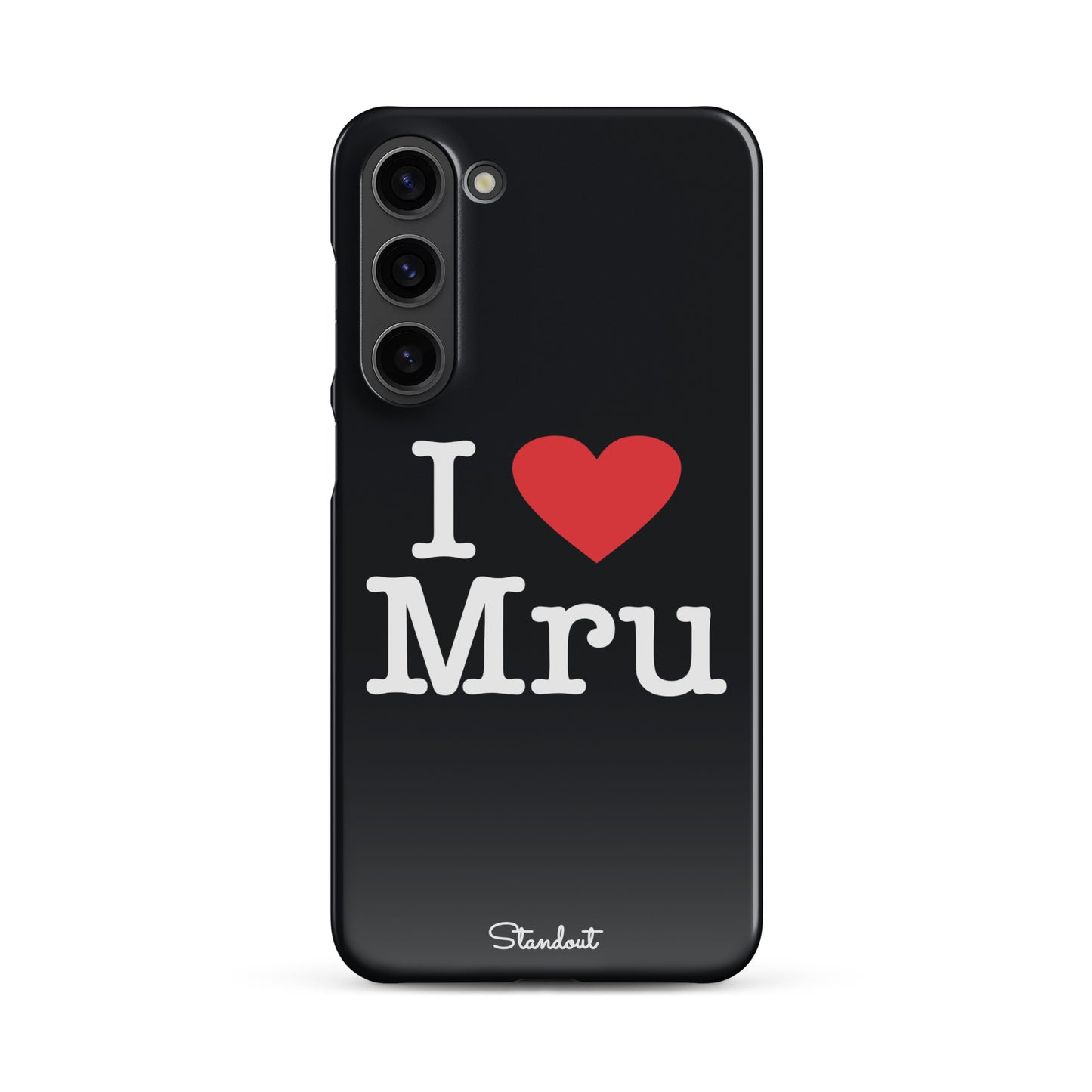 I love Mru original Snap case for Samsung®