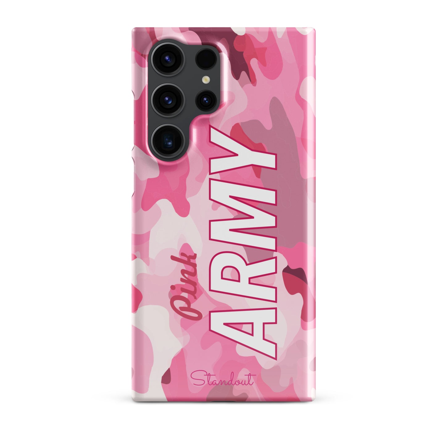 Pink Army Snap case for Samsung® SCS087