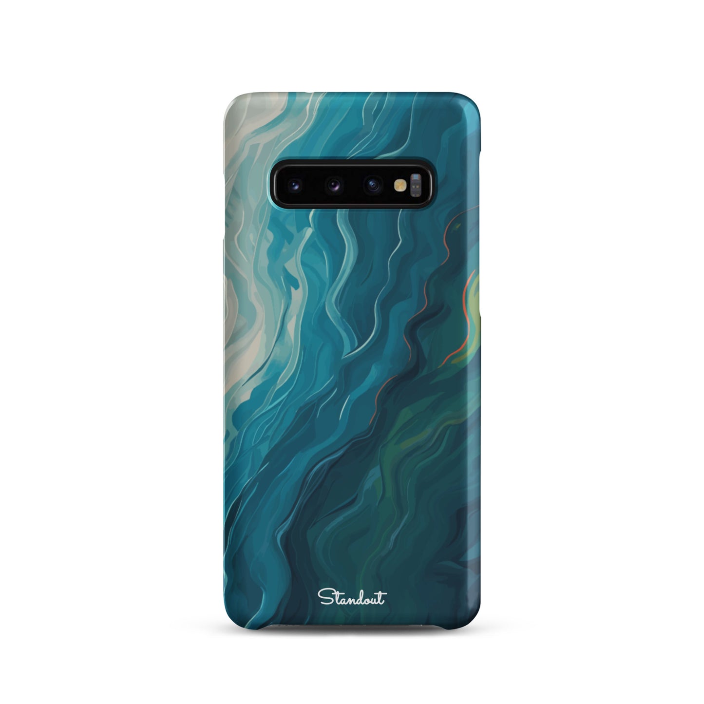 Liquid Blue Snap case for Samsung®