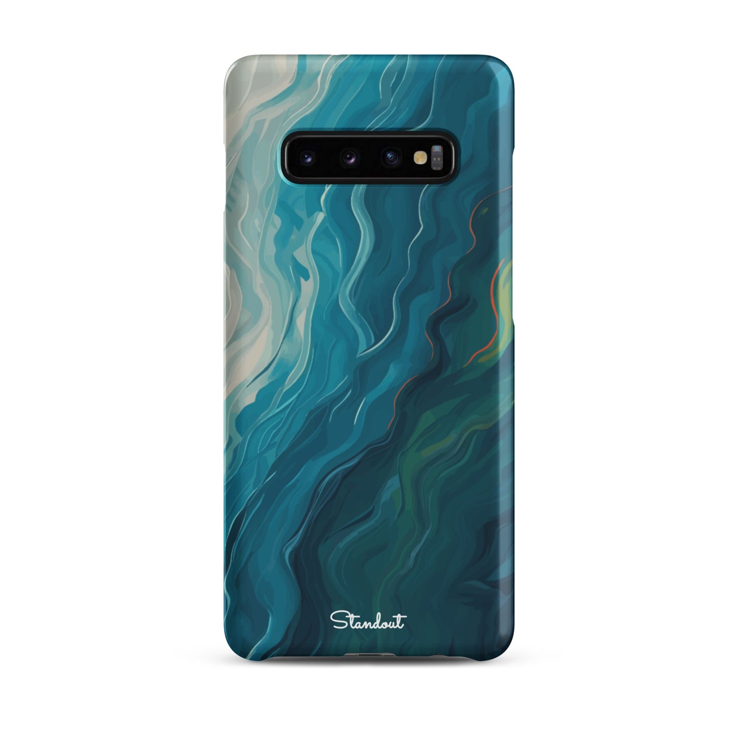 Liquid Blue Snap case for Samsung®