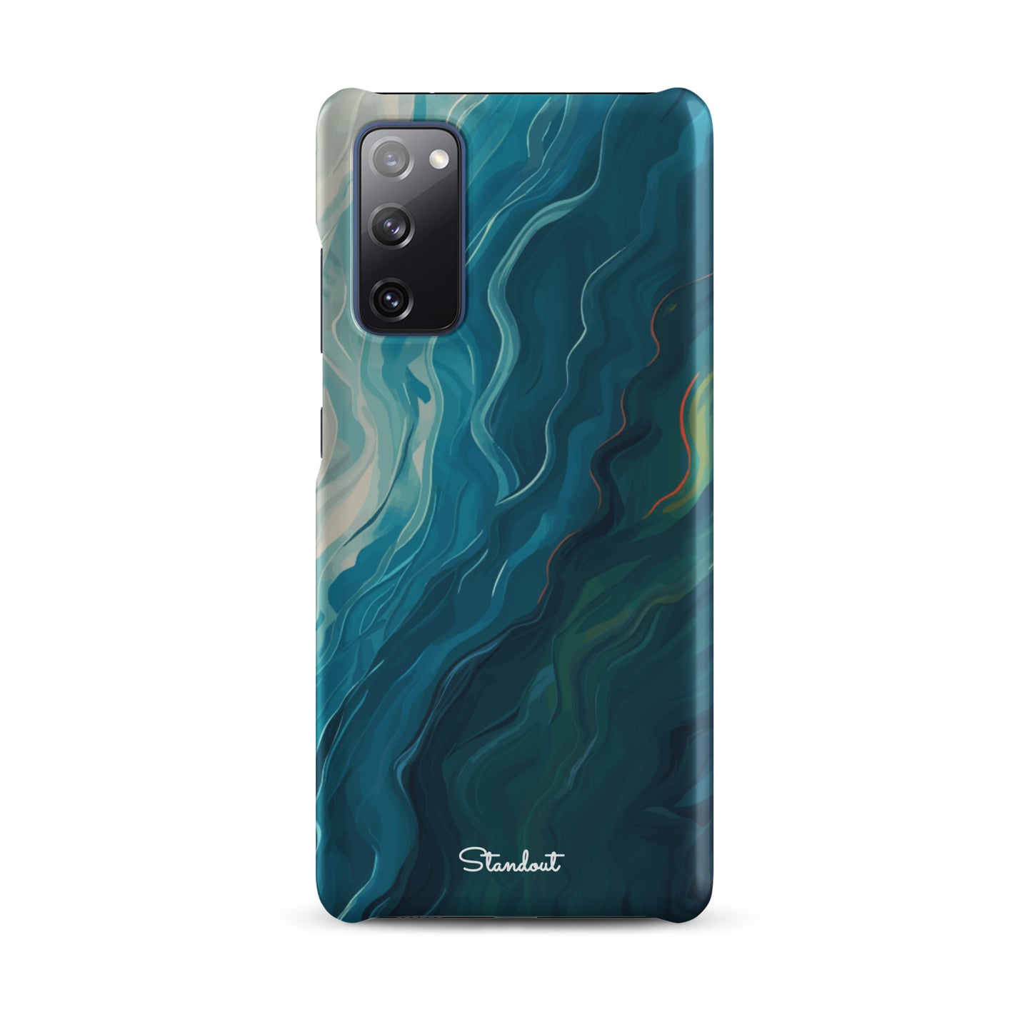 Liquid Blue Snap case for Samsung®