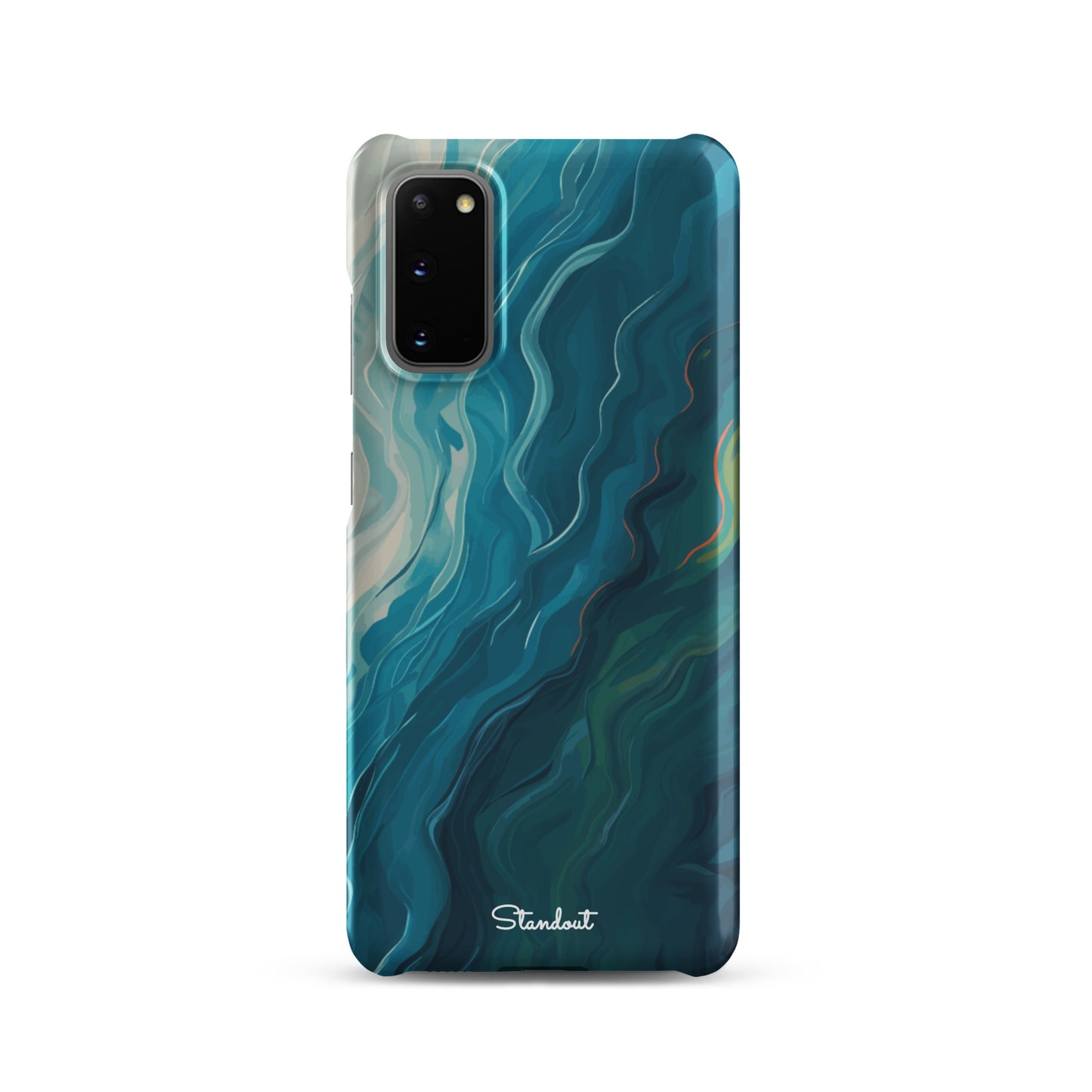 Liquid Blue Snap case for Samsung®