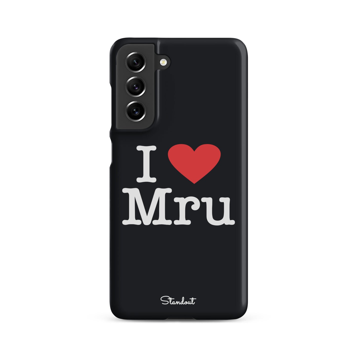 I love Mru original Snap case for Samsung®