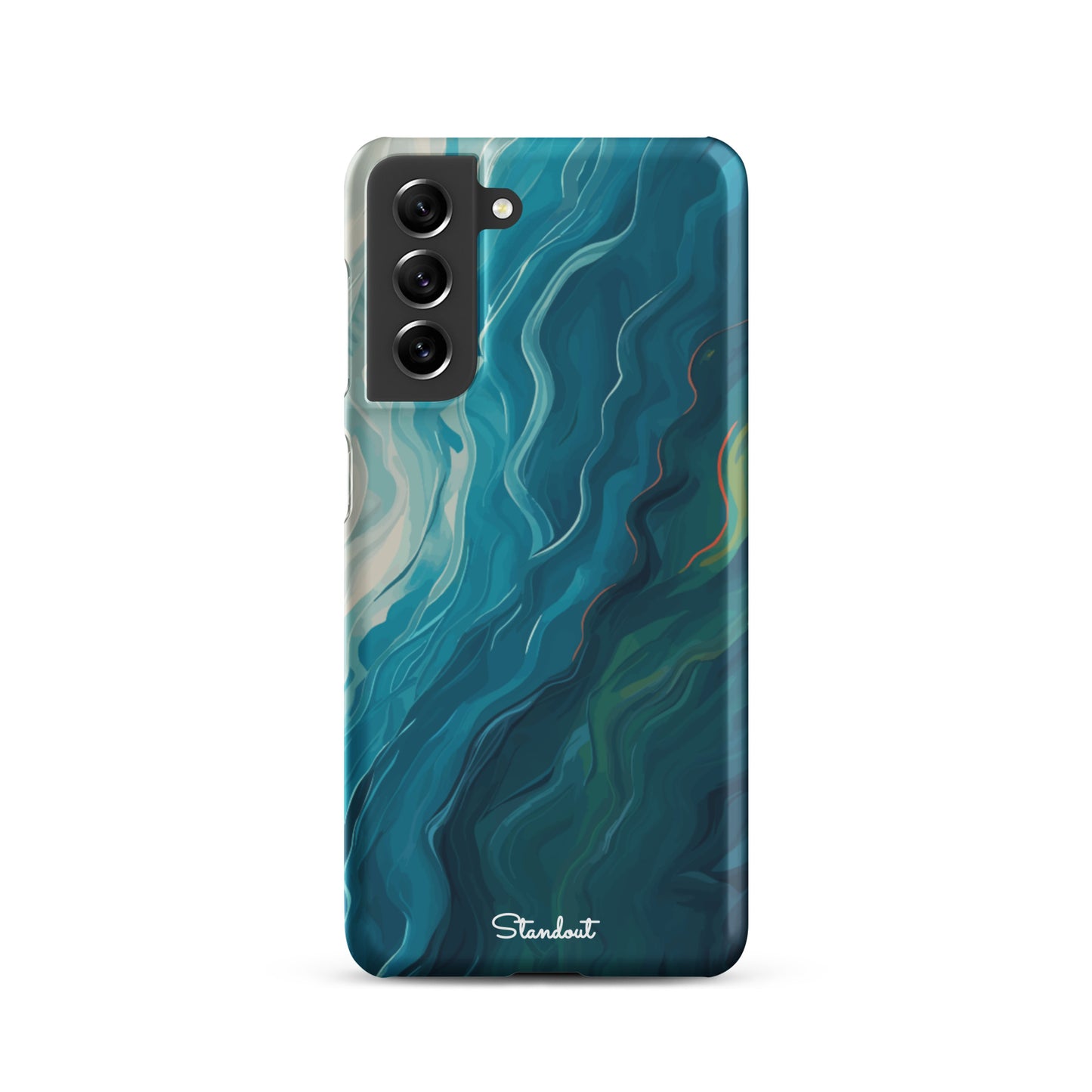 Liquid Blue Snap case for Samsung®