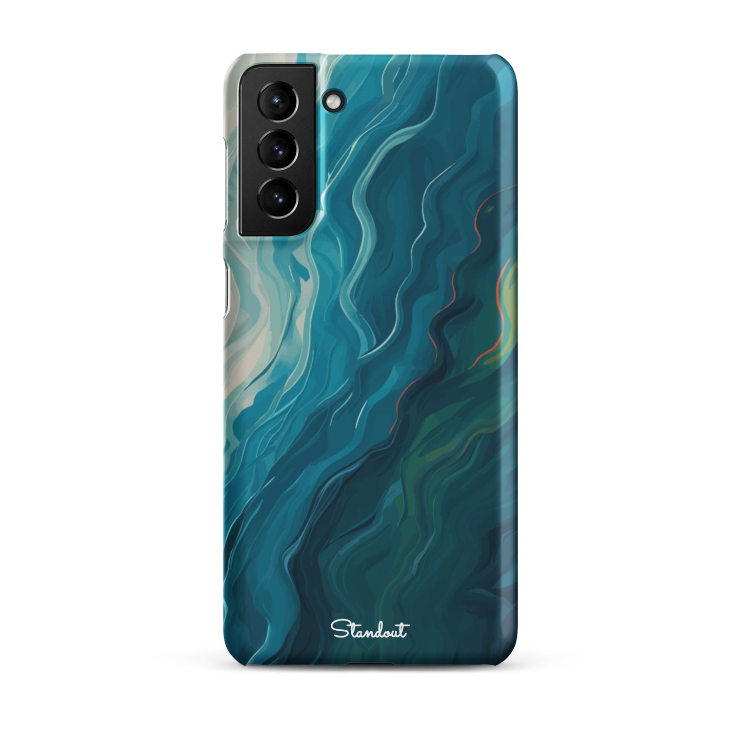 Liquid Blue Snap case for Samsung®