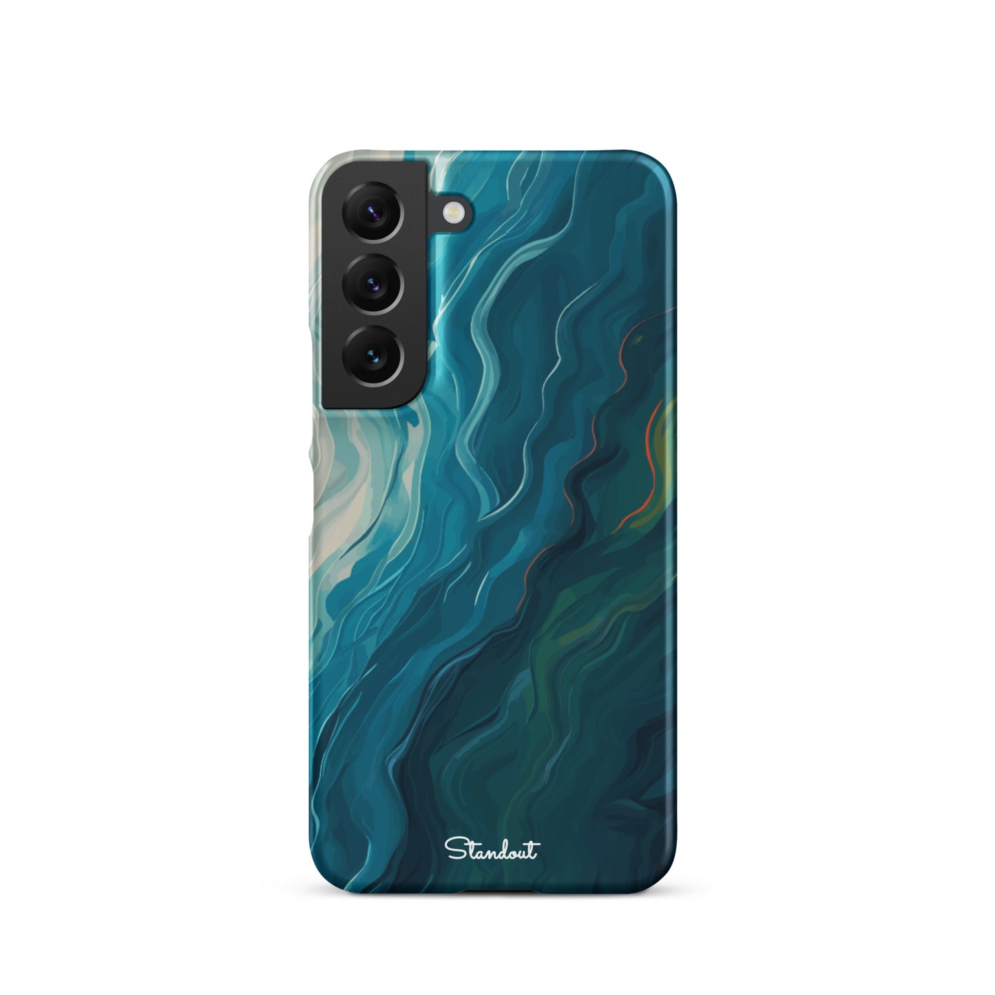 Liquid Blue Snap case for Samsung®