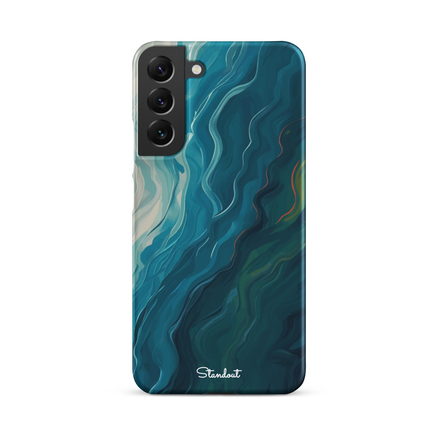 Liquid Blue Snap case for Samsung®