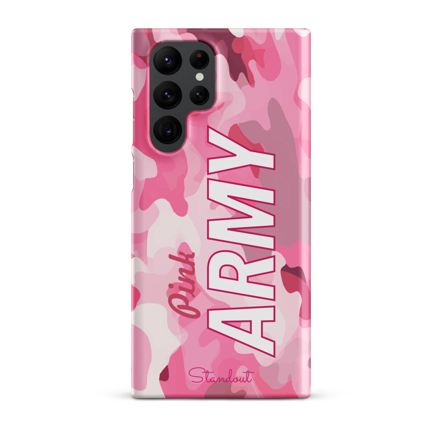 Pink Army Snap case for Samsung® SCS087