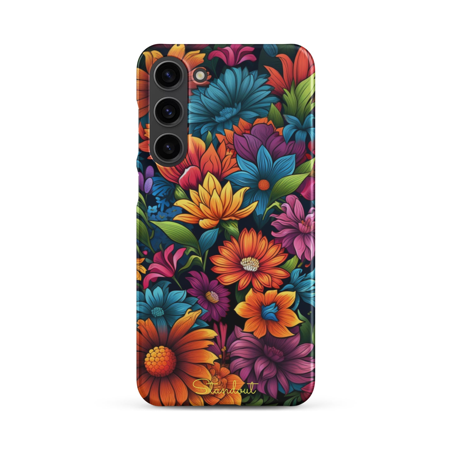 Flowers Multiple Snap case for Samsung® SCS041