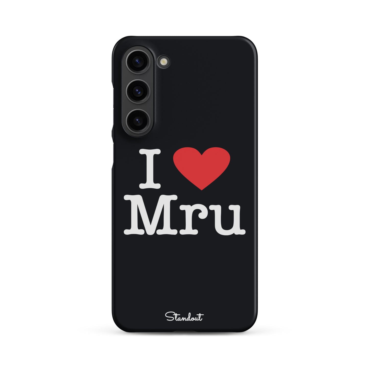 I love Mru original Snap case for Samsung®