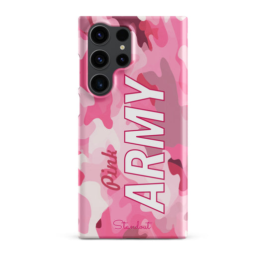 Pink Army Snap case for Samsung® SCS087